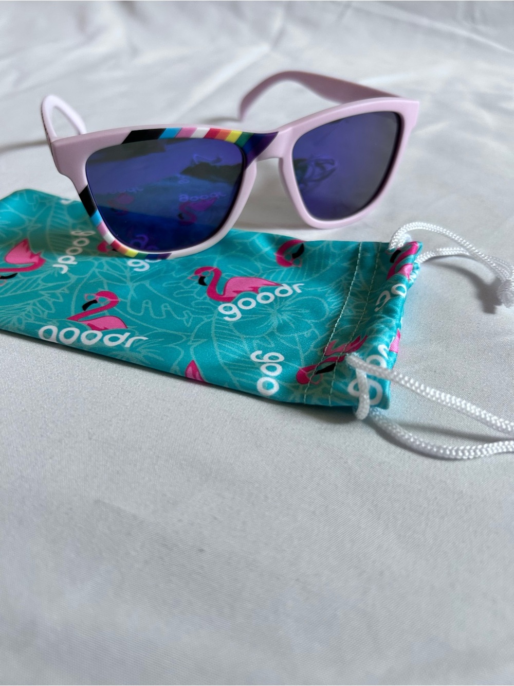 Goodr Rainbow Women’s Sunglasses - Picture 4 of 4